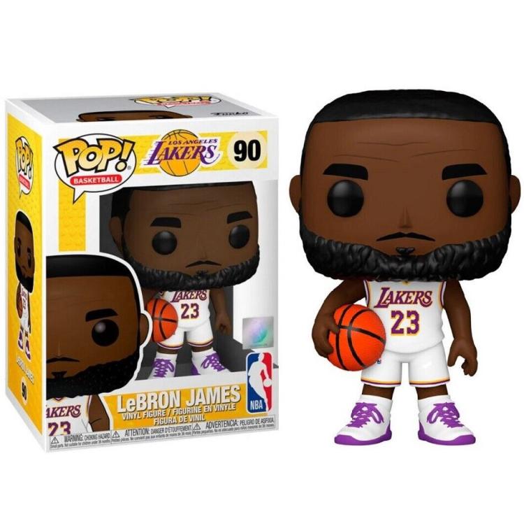 Funko Pop ! Nba Los Angeles Lakers - (90) Lebron James Alternate Jersey Away 9Cm