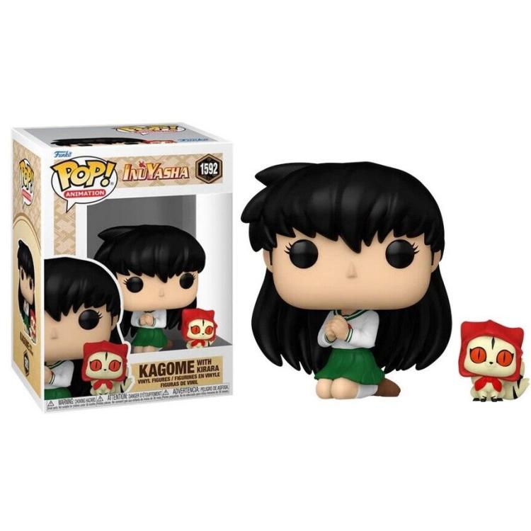 Funko Pop ! Animation Inuyasha S3 - (1592) Kagome W/ Kirara Vinyl Figure 9Cm