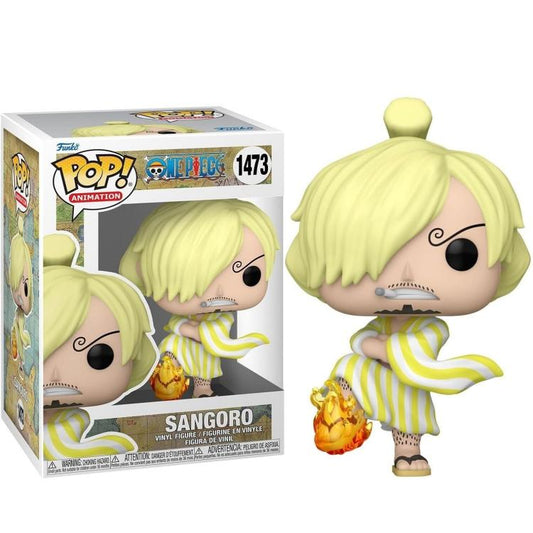Funko Pop ! Animation - One Piece (1473) Sangoro (Wano) Sanji Figure 9Cm Anime