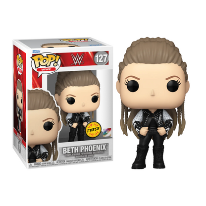 Funko Pop ! Wwe - (127) Beth Phoenix Chase Lottatrice Limited Edition Figure 9Cm