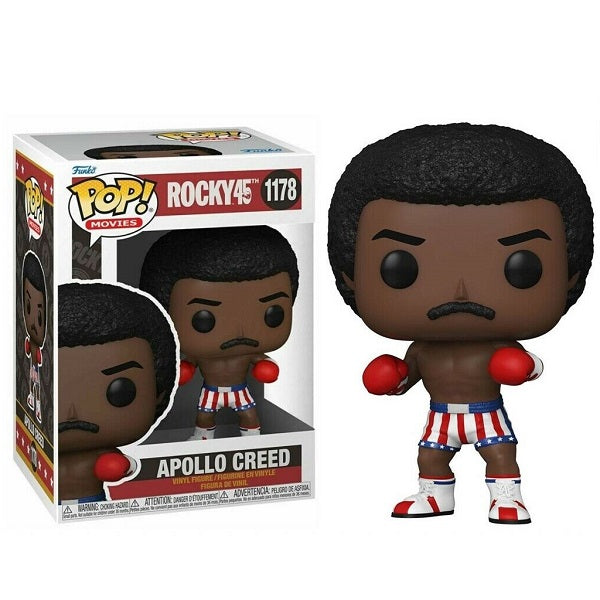 Funko Pop ! Movies: Rocky 45Th Anniversary (1178) Apollo Creed Vinyl Figure 10Cm