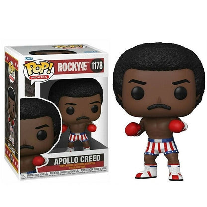 Funko Pop ! Movies: Rocky 45Th Anniversary (1178) Apollo Creed Vinyl Figure 10Cm