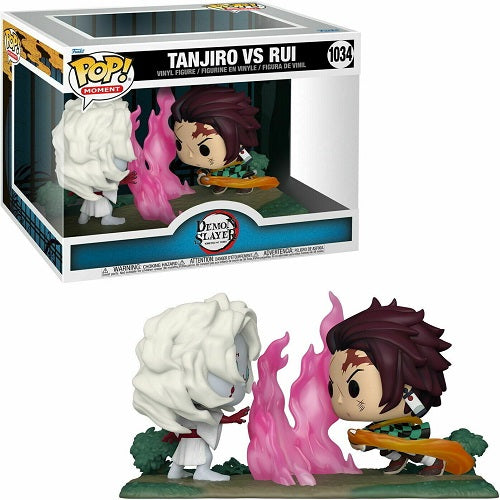 Funko Pop ! Animation Demon Slayer - (1034) Tanjiro Vs Rui Anime Moment Figure