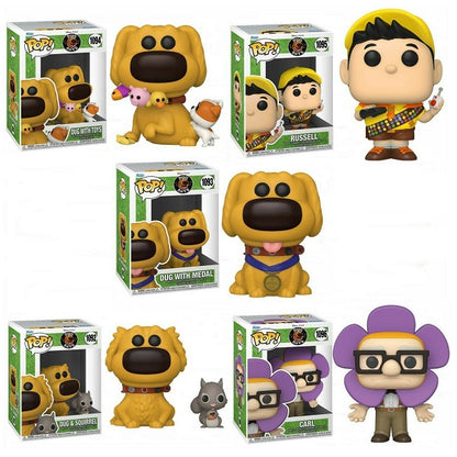 Funko Pop Disney Pixar Dugs Day Bundle 5Pz 1092-1093-1094-1095-1096 Vinyl Figure