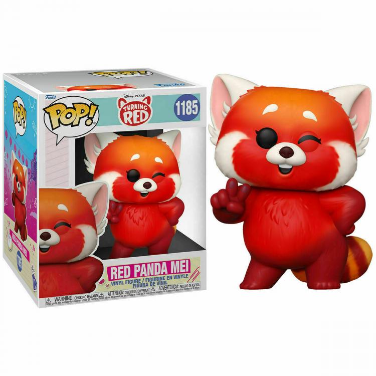 Funko Pop ! Disney Pixar Turning Red (1185) Panda Rosso Mei Vinyl Figure 15Cm