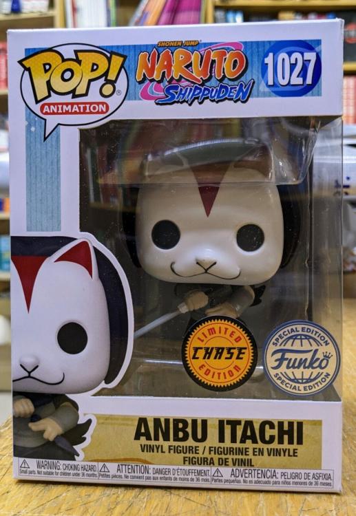 Funko Pop ! Animation - Naruto Shippuden (1027) Anbu Itachi Chase Special Edit.