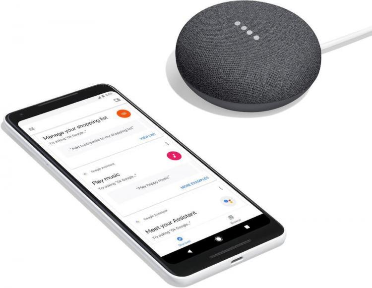 Google Home Nest Mini 2 Nero Smart Speaker Assistente Vocale Virtuale Italiano
