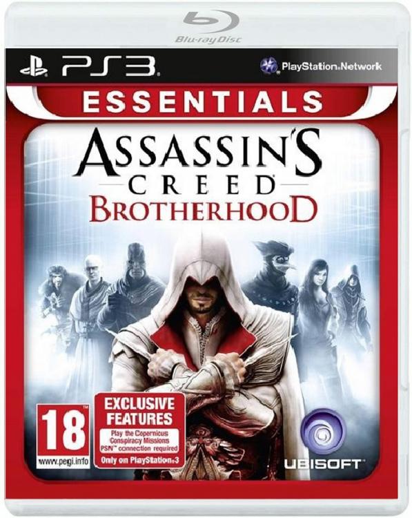 ASSASSIN'S CREED BROTHERHOOD ESSENTIALS PS3 VIDEOGIOCO NUOVO PLAY STATION 3