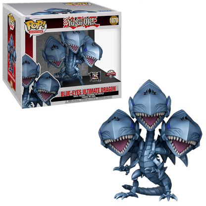 Funko Pop ! Animation Yu-Gi-Oh (1078) Blue-Eyes Ultimate Dragon 25Th Anniversary