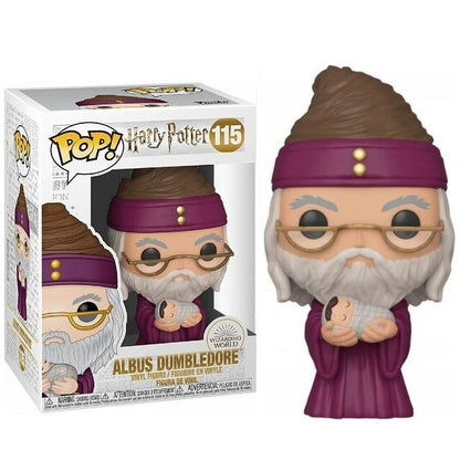 Funko Pop ! Harry Potter - (115) Albus Silente Con Harry Neonato Dumbledore Figure