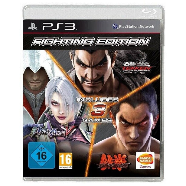 Fighting Edition: Tekken 6 + Soul Calibur V + Tag Tournament 2 Videogioco Ps3