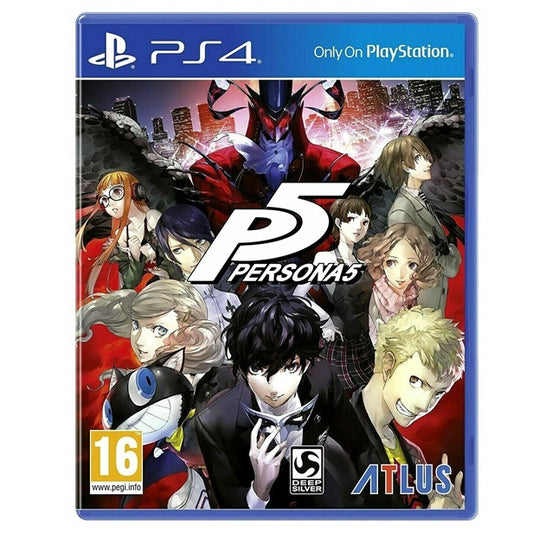 Persona 5 Ps4 Gioco Playstation 4 Videogioco Pal Ita Atlus P5 Nuovo Sigillato