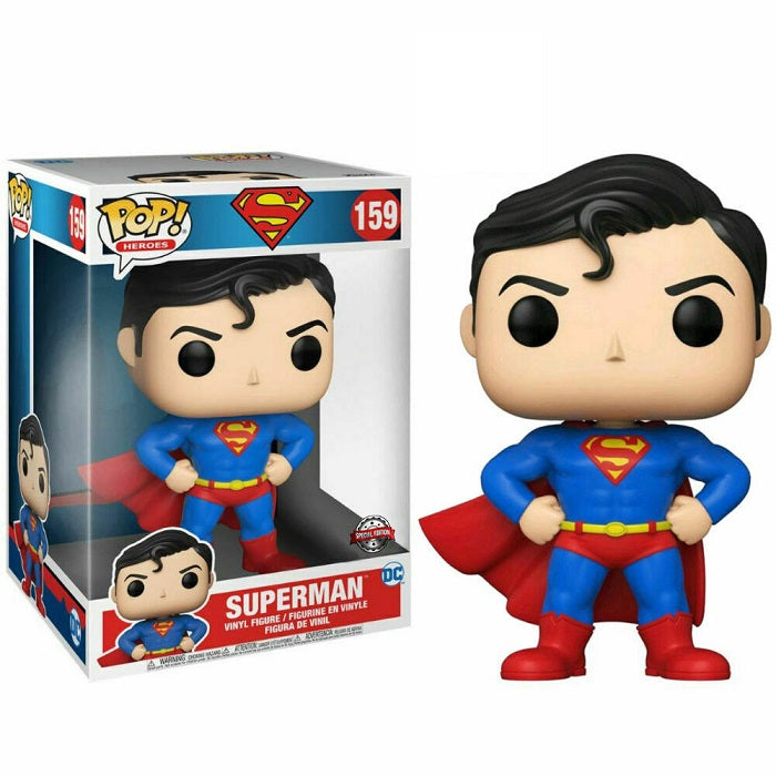 Funko Pop Heroes Dc Comics 159 Superman 25 Cm Special Edition Vinyl Statuetta
