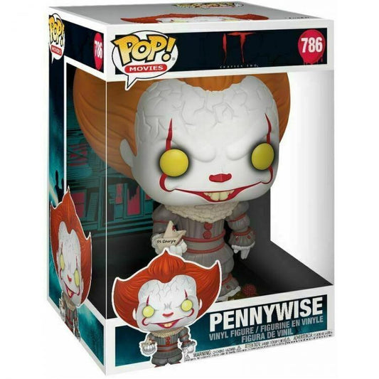 Funko Pop Horror Movies It Pennywise With Boat 786 Vinyl Figure 25Cm Oversize
