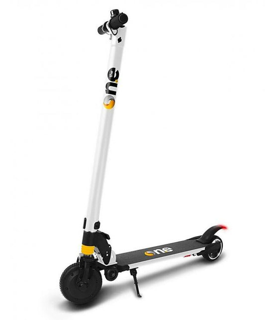 The One - Spillo Monopattino Scooter Elettrico 250W Pieghevole Bluetooth Bianco