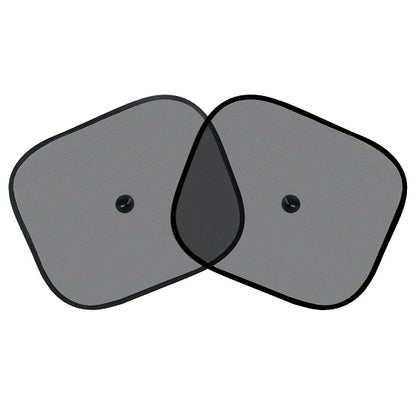 COPPIA TENDINA PARASOLE DA AUTO VENTOSA TENDA PROTEZIONE UV POSTERIORE ANTERIORE