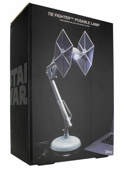 Paladone Ufficiale Star Wars Tie Fighter V2 Led Lampada Scrivania Da Collezione