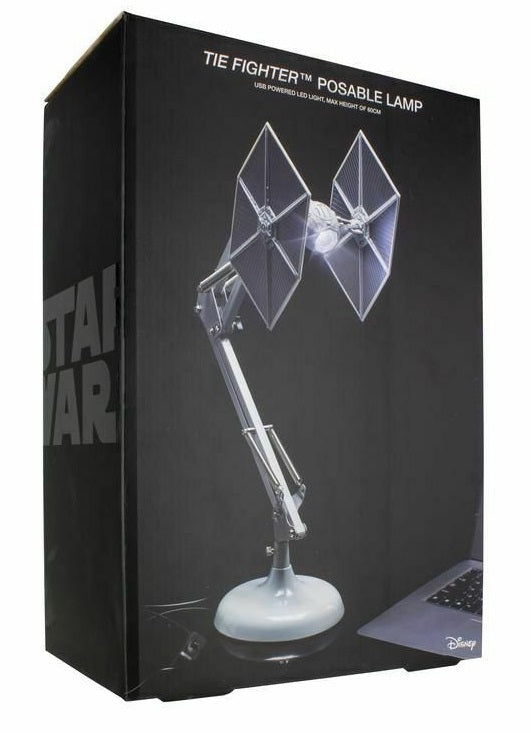 Paladone Ufficiale Star Wars Tie Fighter V2 Led Lampada Scrivania Da Collezione