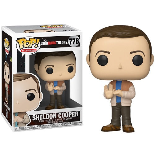 Funko Pop ! Television The Big Bang Theory (776) Sheldon Cooper Vinyl Figure 9Cm
