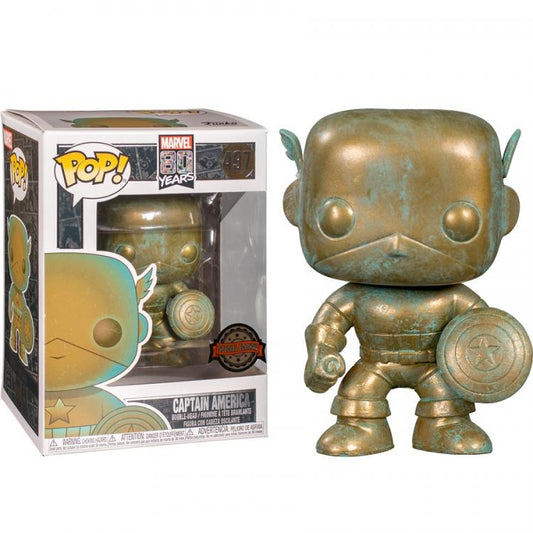 Funko Pop Marvel 80 Years - Captain America (497) Vinyl Figure Special Edition