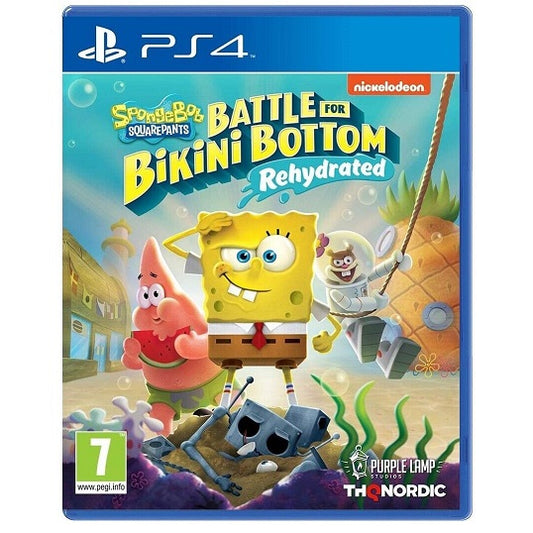 Spongebob Squarepants Battle For Bikini Bottom Rehydrated Ps4 Gioco Italiano Bbb
