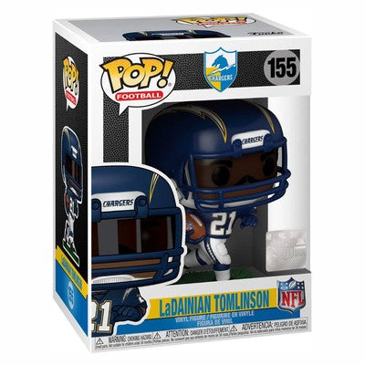 Funko Pop! Football NFL Chargers (155) LaDainian Tomlinson - Vinyl Figure 9cm