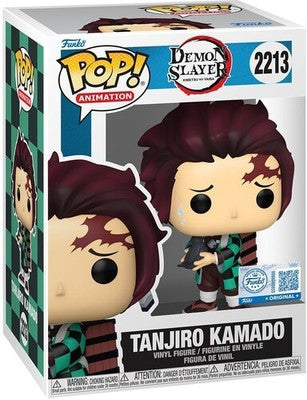 Funko Pop! Animation Demon Slayer (2213) Tanjiro W/ Crow (Corvo) Special Figure