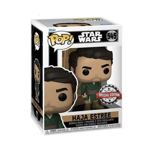 Funko Pop ! Star Wars (545) Haja Estree Vinyl Special Edition Figure 9Cm Statua