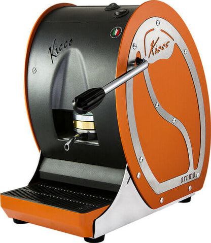 Macchina Da Caffè Aroma Kicco Abs Cialde 44Mm Rosso Espresso Vari Colori Nuova
