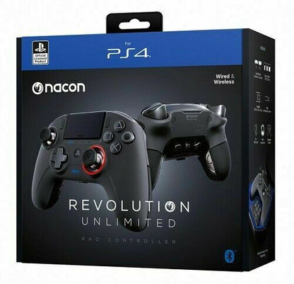 CONTROLLER NACON REVOLUTION WIRELESS UNLIMITED V3 PLAY STATION 4 NERO PS4 - PC