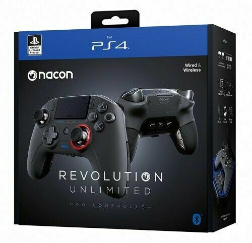 CONTROLLER NACON REVOLUTION WIRELESS UNLIMITED V3 PLAY STATION 4 NERO PS4 - PC