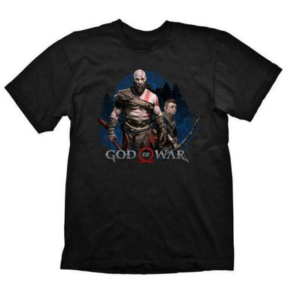 T-Shirt God Of War Kratos E Atreus Originale Sony Ps4 Limited Maglia - Tg. Xl