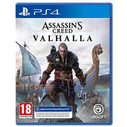 ASSASSIN'S CREED VALHALLA PS4 GIOCO ITALIANO PLAYSTATION 4 VIDEOGIOCO PAL ITA