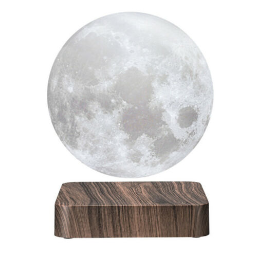 Luna Gravitazionale Levitante Lampada 3D Led Fluttuante Magnetica Design Arredo