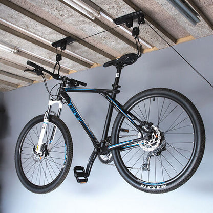 Supporto Appendi Bici Staffa Bicicletta Soffitto Garage Carrucola Gancio Xc-2624