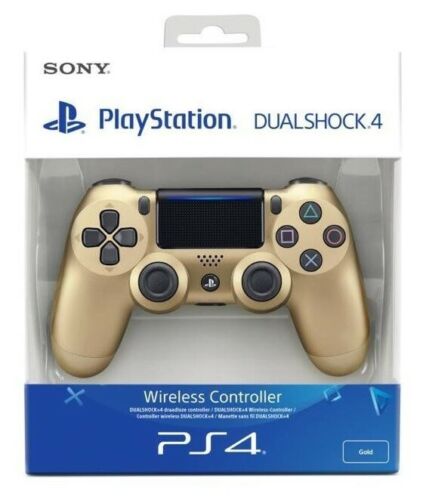 CONTROLLER SONY WIRELESS PS4 DUALSHOCK 4 PAD GOLD ORO PLAYSTATION 4 V2 JOYSTICK