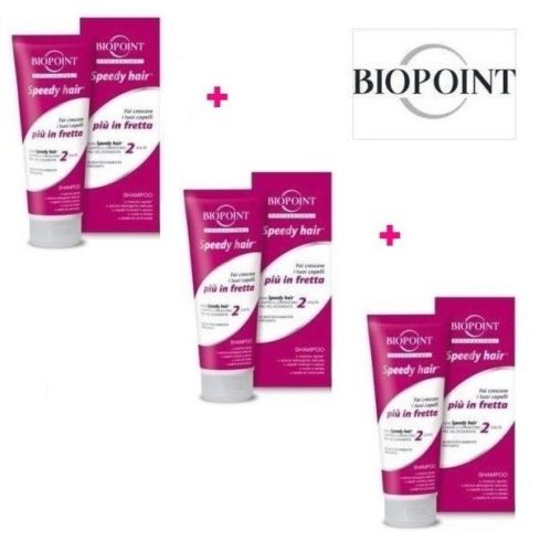 BIOPOINT SPEEDY HAIR PROFESSIONAL 3 pz SHAMPOO PER CRESCITA DEI CAPELLI OFFERTA