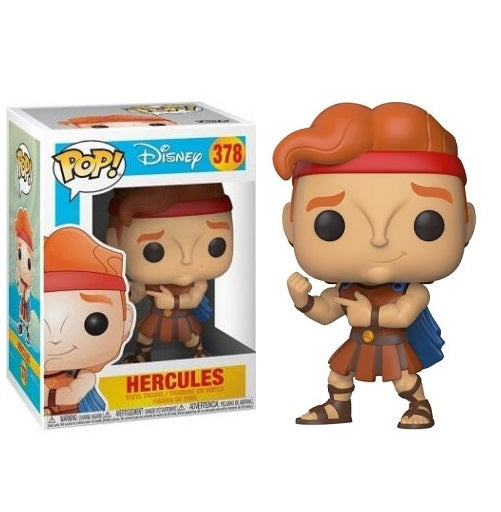 Funko Pop ! Disney - Hercules (378) Vinyl Figure Ercole 9Cm Olimpo Film Cartone