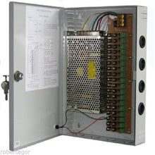 Rack Box Alimentatore Stabilizzato 18 Uscite Canali Centralina Telecamera Cctv