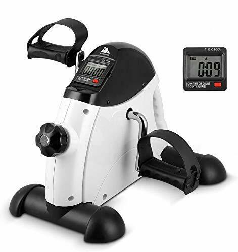 Mini Cyclette Da Casa Fitness Per Braccia E Gambe Pedaliera Regolabile Digitale