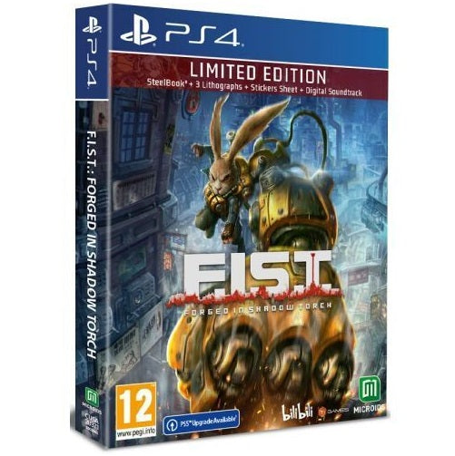 F.I.S.T. Forged In Shadow Torch Limited Edition Ps4 Italiano Fist Steelbook Ita