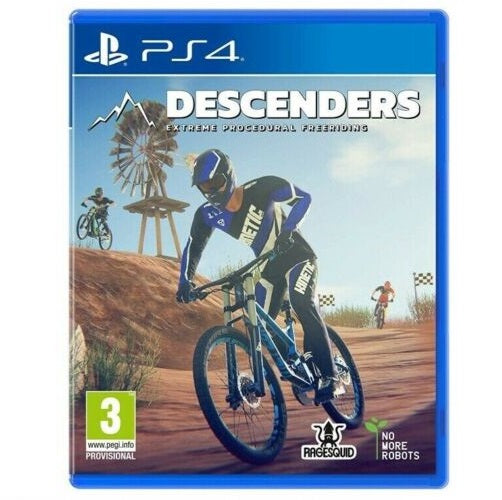DESCENDERS PS4 VIDEOGIOCO BICI DOWNHILL FREE RIDE CORSE BICICLETTA ITALIANO