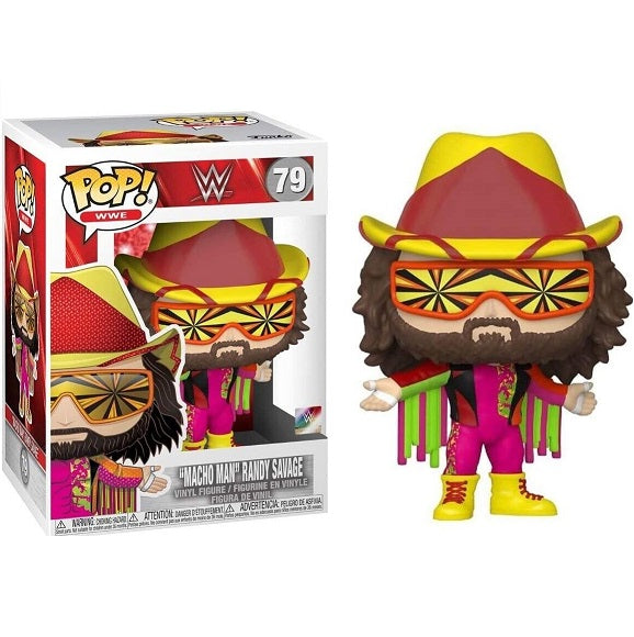 Funko Pop ! Wwe - "Macho Man" Randy Savage (79) Wrestling Vinyl Figure 9Cm Icon