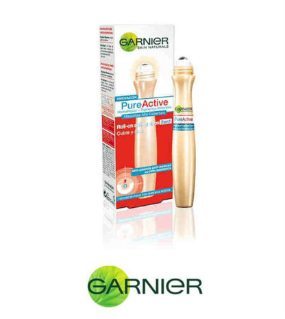 Garnier Pure Active 2In1 Tinted Roll-On 15 Ml Anti Brufoli Acne Borse Occhiaie