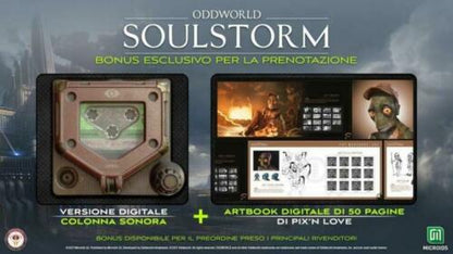 Oddworld Soulstorm Day One Oddition Steelbook Ps4 Gioco Italiano Play Station 4