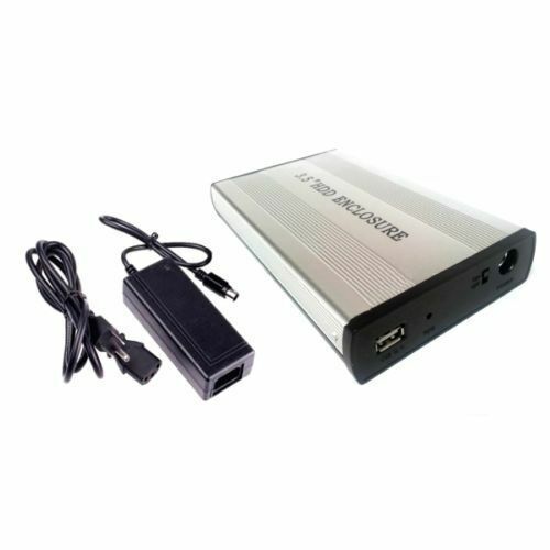 CASE BOX ESTERNO PER HARD DISK SATA 3,5" USB 2.0 HARDISK HDD ALLUMINIO CUSTODIA