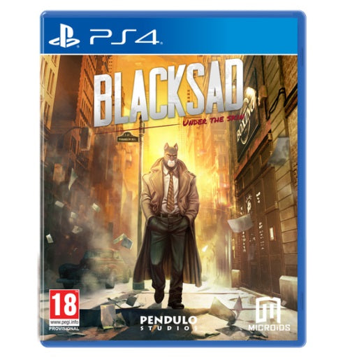 BLACKSAD: UNDER THE SKIN - LIMITED EDITION PS4 ITALIANO GIOCO PLAY STATION 4 PAL