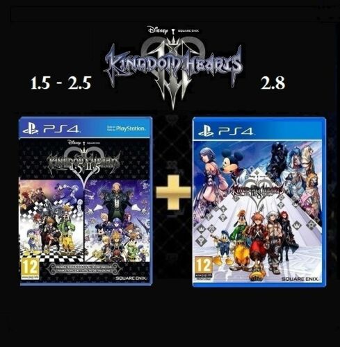 BUNDLE KINGDOM HEARTS HD 1.5 + 2.5 + 2.8 FINAL CHAPTER PROLOGUE VIDEOGIOCO PS4