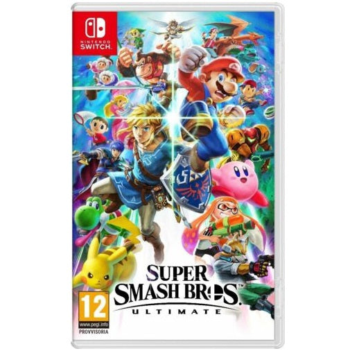 Super Smash Bros Ultimate Nintendo Switch Videogioco Mario Zelda Italiano Nuovo