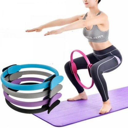 CERCHIO FITNESS ANELLO RING PER PILATES SPORT MAGIC CIRCLE ANELLO YOGA ACCESSORI